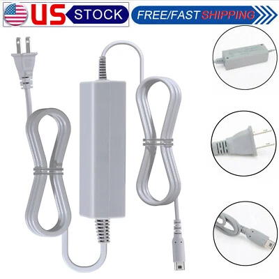 Charger for Nintendo Wii U Console Gamepad US Plug  Power Supply Adapter AC - Image 1 of 4
