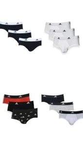 Adidas Active Flex Cotton Slips Brief 3PK Uomo Slip - Imagen 1 de 11