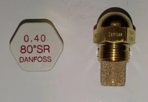 Danfoss Rundkopf Düse 0.40 gph. 80 Grad SR Öldüse z.B. für Weishaupt Purflam - Bild 1 von 2