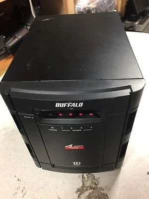 Buffalo DriveStation Quad HD-QS4.0tsu2r5 4 RAID Unit HDD Hard Drive Array (NO HD - Image 1 of 4
