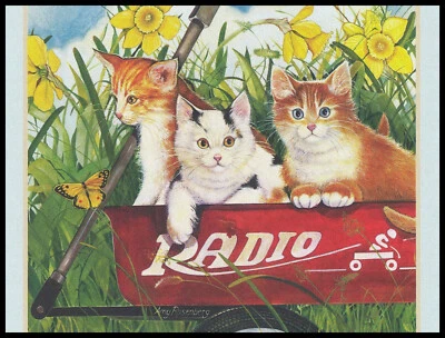 Greeting Card - Cat Kitten - Amy Rosenberg - Any Occasion 0947 - Image 1 of 2