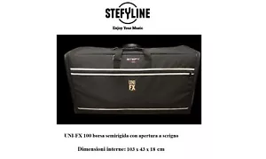 Stefy Line UNIFX100 CUSTODIA SEMIRIGIDA PER TASTIERA PSR SX700 900 103x43x18 cm - Foto 1 di 4