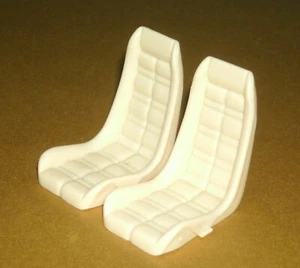 1/18 Scale Race Car Seats from Lamborghini Countach Model - Bburago Car Parts - Picture 1 of 4