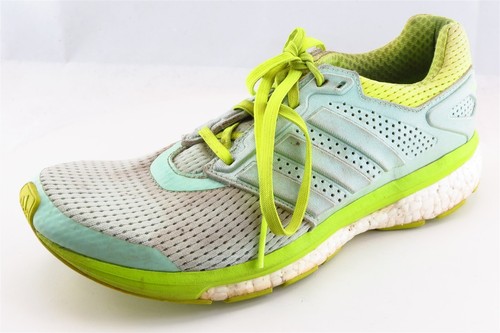 Adidas Glide Boost scarpe da corsa tessuto grigio donna 9 medie