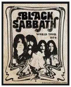 BLACK SABBATH - Patch Aufnäher - Band 8x10cm - Picture 1 of 1