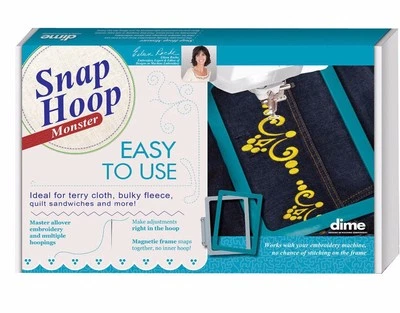 Snap Monster Hoop 8" X 8" Brother & Baby Lock Magnetic LM2 NEW!!! - Image 1 of 2