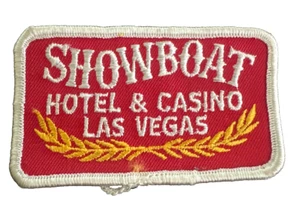 Vintage Showboat Casino Hotel Las Vegas Patch 3 1/4 " - Picture 1 of 3
