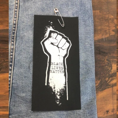 Black Lives Matters Patch, Human Rights Patch, Jean Jacket Patch, BLM Patch - Image 1 of 4
