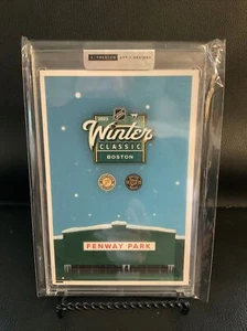RARE LIMITED EDITION ARTIST PROOF 3/3 2023 WINTER CLASSIC BOSTON BRUINS FENWAY - Picture 1 of 5