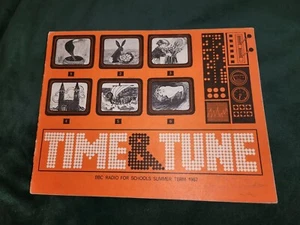 Time And Tune Sheet Music - BBC Radio For Schools - Summer Term 1967 - Picture 1 of 4