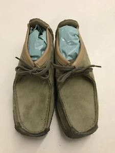 Anatomica Wallabees Nubuck Zapatos con Cordones Botas Wallabees Beige Mujer 5 Irlanda - Imagen 1 de 10