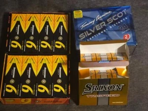 Mixed Lot of 5 Dozen Distance Golf Balls Tommy Armour,Srixon,Bridgestone Yellow - Picture 1 of 3