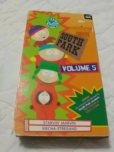 South Park Vol 5:  Starvin' Marvin & Mecha-Streisand-VHS-1997-animation-comedy - Picture 1 of 5