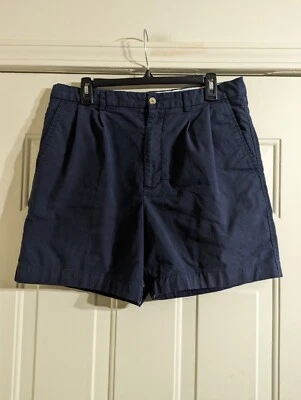 VINTAGE Men's Fila Tennis Shorts Size 34 Midnight Blue Outstanding Condition  - Image 1 of 4