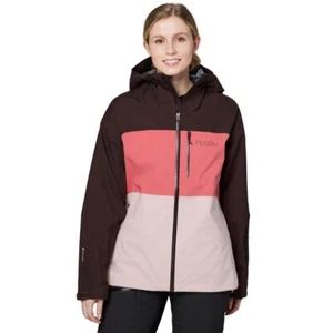 NWT $400 FLYLOW Lucy Wmns XL Timber/Chili/Quartz Ski Snowboard Jacket Shell New - Picture 1 of 24