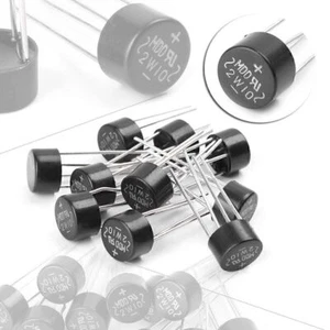 10pcs 2W 1000V 2A Ponte Diodo Raddrizzatore Componenti Elettronici Fai da Te Kit Strumenti - Foto 1 di 8