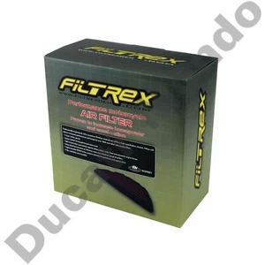 Filtrex rendimiento filtro de aire Ducati Scrambler Monster 696 795 796 797 821 1100 - Imagen 1 de 2