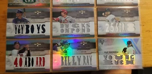 Camiseta/murciélago/parche Topps Triple Threads Relics 2009-2017 tu elección - Imagen 1 de 3