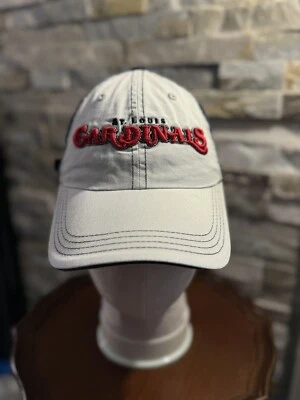 New Era MLB St. Louis Cardinal Navy Blue-Ivory Strapback Adjust Baseball Cap Hat - Image 1 of 4