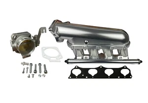 K Series Billet Intake Manifold K20 K24 K Swap EG EK DC CRX Civic TSX Si TB 72mm - Foto 1 di 19