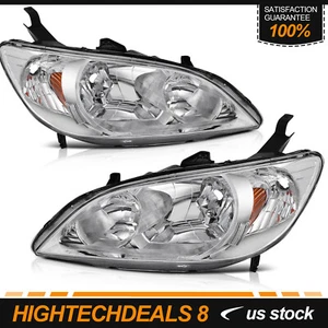 Conjunto de faros se adapta al conjunto de faros Honda Civic 2004 2005 izquierdo + derecho - Imagen 1 de 11