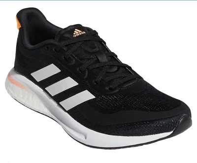 adidas SUPERNOVA BLACK/Orange Women's GX2969 Primegreen Running Shoes Sz 8.5 - Image 1 of 4
