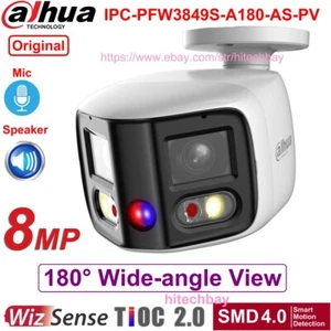 Dahua 8MP 180° Panoramic 2-Way Talk PoE TiOC2.0 camera IPC-PFW3849S-A180-AS-PV