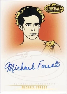 STAR TREK : TOS ART & IMAGES Autograph A29 Michael Forest as Apollo - Picture 1 of 1