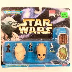 ⭐ Micro Machines Star Wars Collection 4 68020 Galoob 1996 ⭐ - Picture 1 of 2