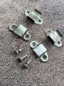 1986 Alfa Romeo Convertible Top Striker Used Pair With 3 Screws. - Picture 1 of 19