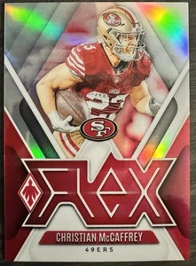 Flex CHRISTIAN MCCAFFREY! 2024 Panini Phoenix #F-CMY Rara Astuccio Inserto Hit 49’ERS - Foto 1 di 2