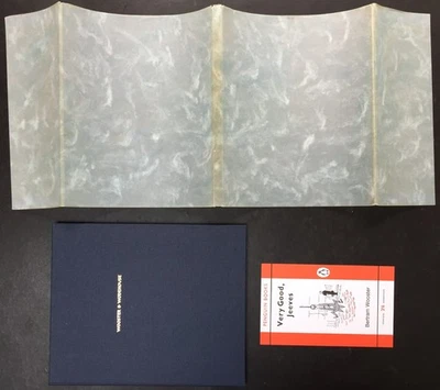 Barry Phelps, P. G. Wodehouse, Wooster of Yaxley Kimberley SIGNED 1st Edn Ltd 99 - Image 1 of 4