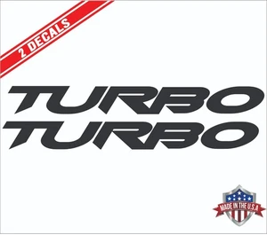 Calcomanías de puerta turbo - se adapta a Nissan 300ZX Z31 (x2 calcomanías) JDM *2 - Imagen 1 de 2