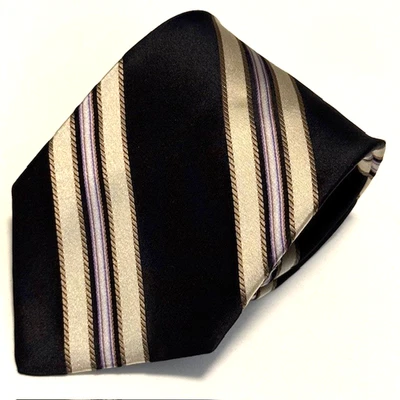 Corbata Hart Schaffner Marx Repp Preppy Dapper Elegante Afilada Clásica Academia Ivy Foto 1 de 4