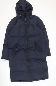 Brave Soul Women's Blue Puffer Jacket Size 14 - Picture 1 of 12