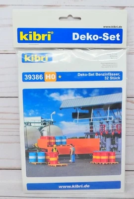 Kibri 39386, Kit de batería de gasolina, hace 32 barriles, kit modelo, escala 1/87 HO Foto 1 de 3