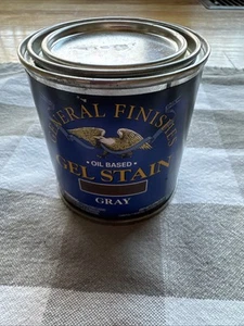 General Finishes Gel Stain Gray 1/2 pint - Picture 1 of 1