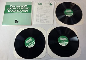 radio show LPs ~ WEEKLY COUNTRY MUSIC COUNTDOWN~ July 25, 1986 - Picture 1 of 2