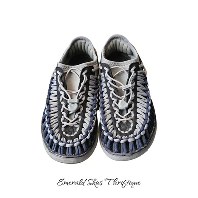 KEEN UNEEK CLASSIC 2 PARACORD сандалии команды серый синий мужской 8 с коробкой 1019943 - Изображение 1 из 4