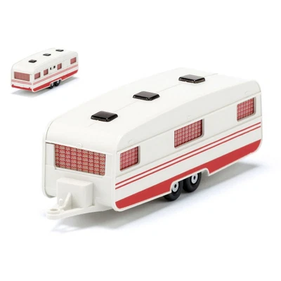 CARAVAN WILK ROULOTTE 2-ASSI 1964 1:87 Wiking Campers-Roulottes Modellino Nuovo - Immagine 1 di 3