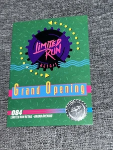 Limted Run Retail LRG Limited Run Games Silver Trading Card #084 - Foto 1 di 2