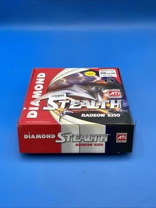 Diamond Stealth ATI 9250 PCI 256MB Video Card AGP TV DVI CRT - Afbeelding 1 van 4