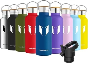 Super Sparrow Gourde Isotherme - Bouteille Isotherme - 350ml, 500ml, 620ml, 750m - Picture 1 of 6