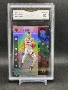 Tyler Herro - 2019 Panini Illusions #175 RC Rookie GMA Gem MT 10 #1034200 - Bild 1 von 2