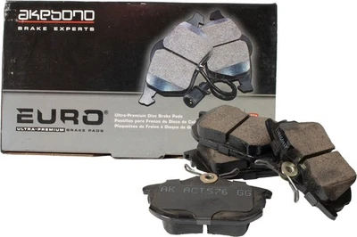 Juego de pastillas de freno traseras de cerámica Akebono Euro para Volvo S40 V40 2000-2004 pieza EUR838 Foto 1 de 4