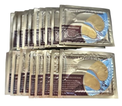 30 Pack 24k Gold Crystal Collagen Eye Mask Wrinkle Anti Aging Dark Circle Pad - Image 1 of 4