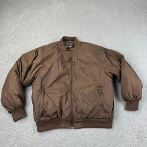 Steve & Barry's Bomber Jacket Mens XXL 2XL Puffer Surplus Full Zip Long Sleeve - Picture 1 of 9