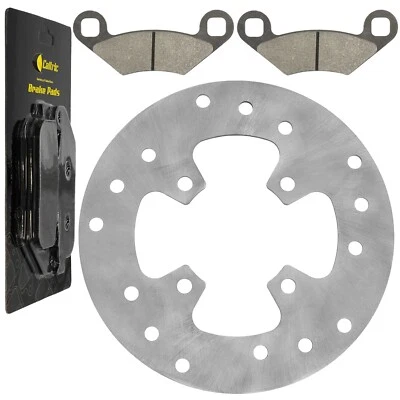 Rotor de disco de freno delantero izquierdo o derecho con pastillas para Polaris Outlaw 500 2006 2007 Foto 1 de 4