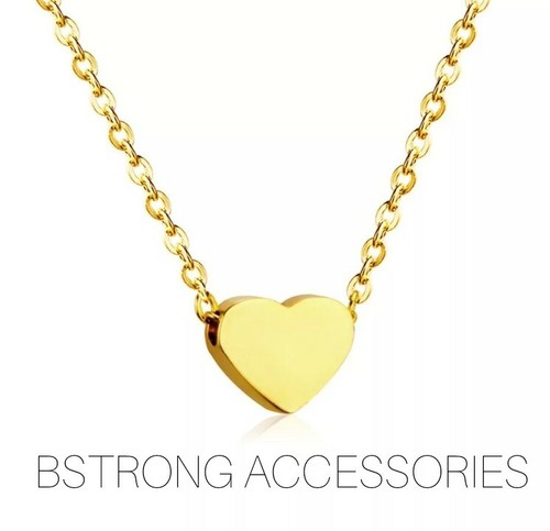 Collana acciaio inox cuoricino B STRONG ACCESORIES idee regalo san valentino