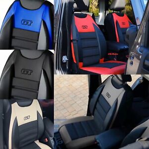 FRONT SEAT COVER MAT ECOLEATHER & FABRIC fits RENAULT SAFRANE, FLUENCE, KOLEOS